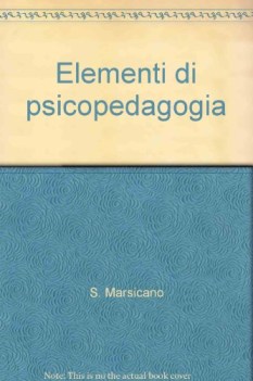 elementi di psicopedagogia