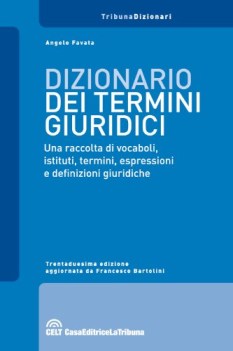 dizionario dei termini giuridici una raccolta di vocaboli istituti