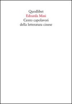 cento capolavori della letteratura cinese