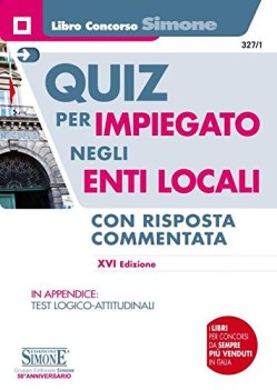 quiz per impiegato negli enti locali