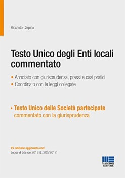 testo unico degli enti locali commentato