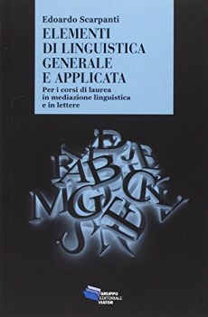 elementi di linguistica generale e applicata