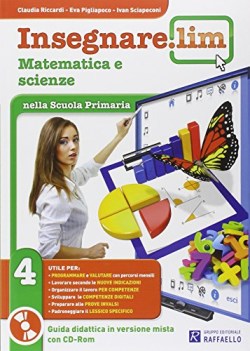 insegnare lim matematica e scienze per la 4 classe elementare