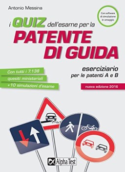 quiz dellesame per la patente di guida eserciziario per le patenti