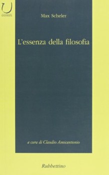 essenza della filosofia