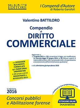 compendio di diritto commerciale con espansione online