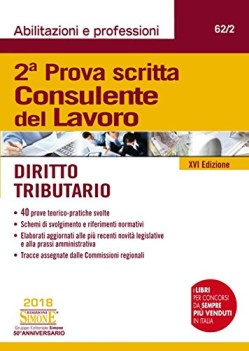 consulente del lavoro 2 prova scritta diritto tributario