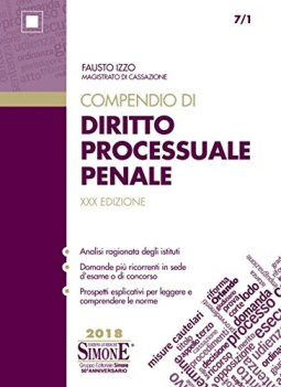 compendio di diritto processuale penale