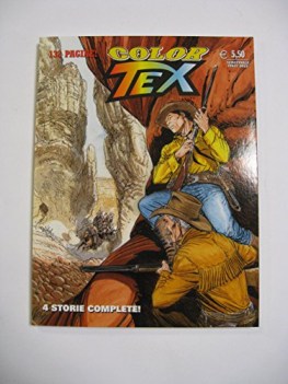 fumetto color tex 4 storie complete 132 pagine