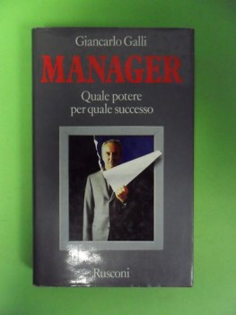 manager: quale potere per quale successo