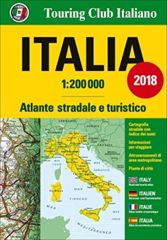 atlante stradale italia 1200000 ediz multilingue