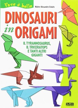 dinosauri in origami