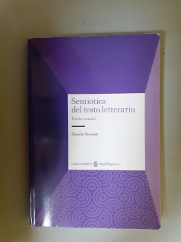 semiotica del testo letterario teoria e analisi