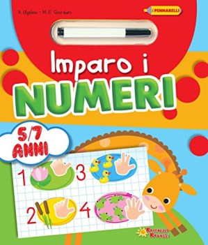 imparo i numeri 5/7 anni