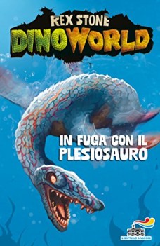 in fuga con il plesiosauro