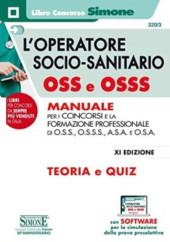 operatore sociosanitario oss e osss manuale per i concorsi e la fo