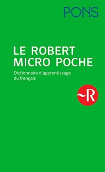 pons le robert micro poche dictionnaire dapprentissage du francais