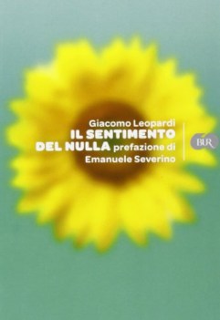 sentimento del nulla