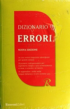 dizionario degli errori