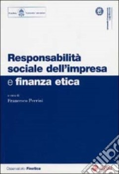 responsabilit sociale dell\'impresa e finanza etica