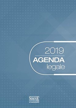 agenda legale 2019 blu ediz minore