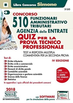 concorso 510 funzionari amministrativo tributari agenzia delle entrate