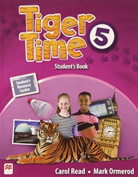 tiger time 5 libro inglese per elementari