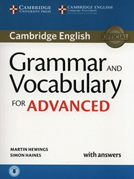 grammar and vocabulary for advanced inglese, grammatica