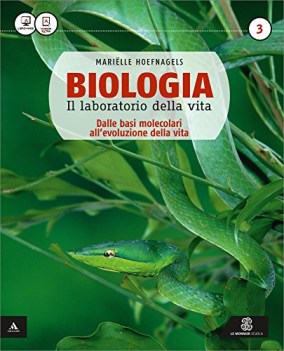 biologia 3 laboratorio della vita x 2bn scienze licei e mag.