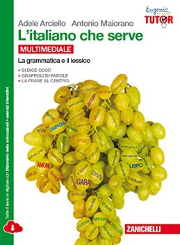 italiano che serve, gramm.+comunicazione italiano, gramm. sup.