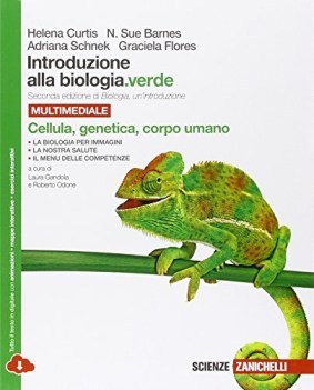 introduzione alla biologia.verde cellula scienze licei e mag.