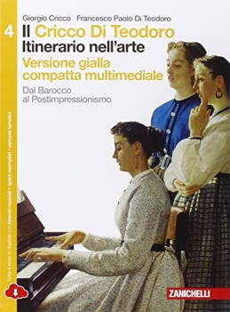 itinerario nell\'arte gialla 4 compatto arte,disegno,grafica