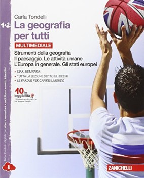 geografia per tutti 1+2 (2t) geografia sc.media