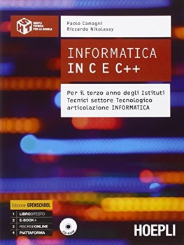 informatica in c e c++ x 3 itt +eb fc21