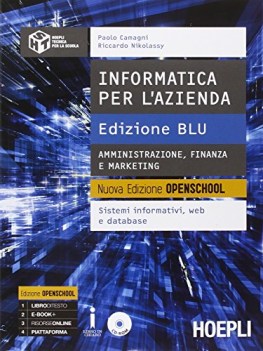 informatica per l\'azienda ed.blu +eb informatica e sistemi