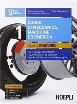 corso di meccanica macchine energia 1+eb materie tecn. iti, n, ipi