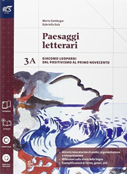 paesaggi letterari 3a (2t) +eb italiano, antologia tr.