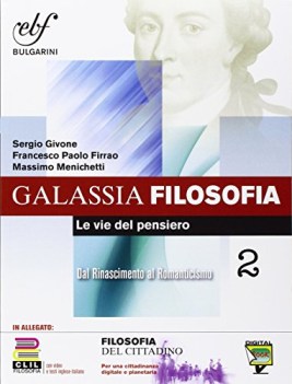 galassia filosofia 2 filosofia,pedag.-manuali