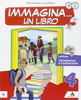 immagina un libro 4, lett. (3t) +eb elementari