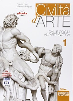 civilta d\'arte ed.arancio 1 arte disegno grafica