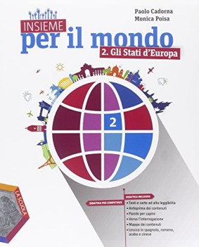 insieme per il mondo 2 (2t) +dvd geografia sc.media