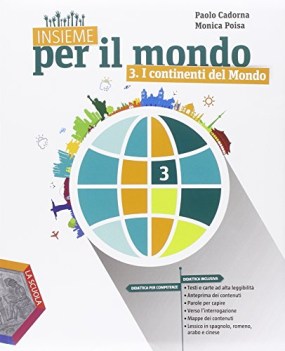 insieme per il mondo 3 (3t) +dvd geografia sc.media