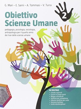 obiettivo scienze umane 2 +eb scienze sociali