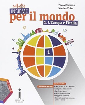 insieme per il mondo 1 +atl. +eb geografia sc.media