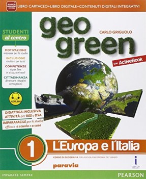 geo green 1 (3t) +eb +activebook geografia sc.media