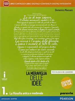 meraviglia delle idee 1 +clil (3t) +eb antologie filos.,pedag.