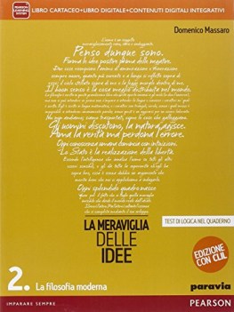 meraviglie delle idee 2 +clil (3t) +eb antologie filos.,pedag.