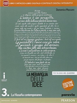 meraviglia delle idee 3 +clil (3t) +eb antologie filos.,pedag.