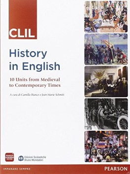 history in english, 10 units f/medieval letture e critica storica