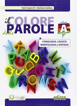 colore delle parole a italiano, gramm. medie